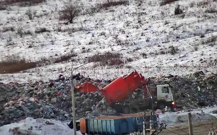 В попытке остановить мусорный коллапс орловский завод «Экополис» складирует отходы без сортировки