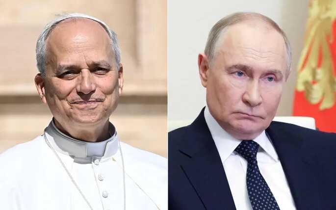 Путин провёл телефонный разговор с Папой Римским