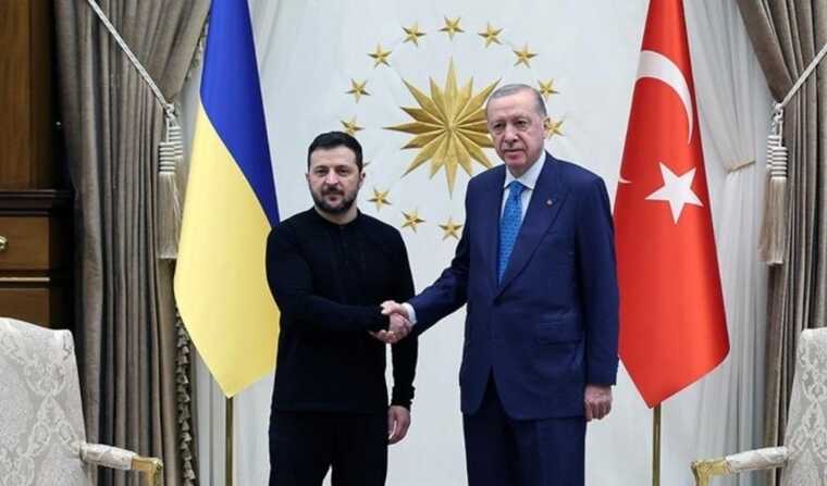 Завершилась закрытая встреча лидеров Турции и Украины в Анкаре